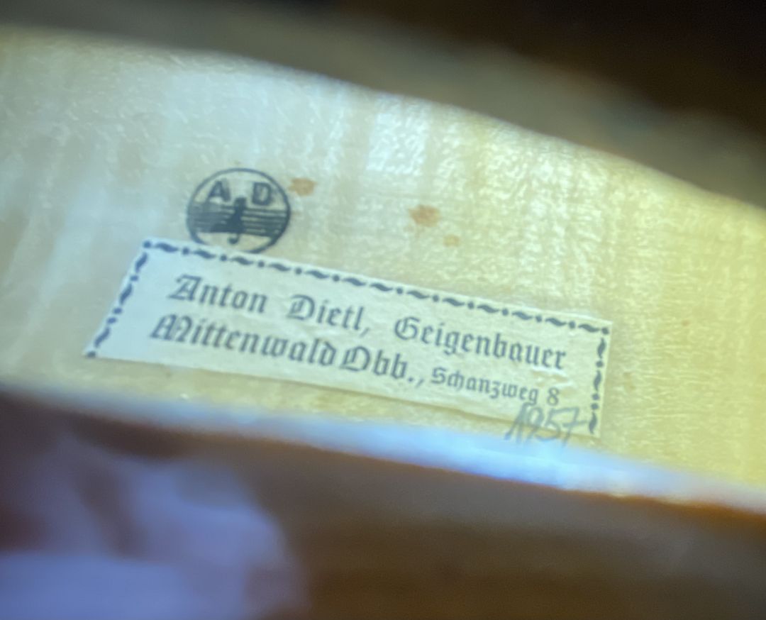 Dietl Anton - Mittenwald Anno 1957 - G-785